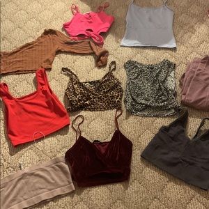 Crop Top and Pair of Leggings bundle